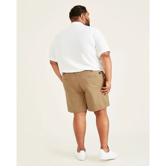 Dockers men's big and tall ultimate supreme flex stretch solid 9” shorts 50 - Picture 3 of 6
